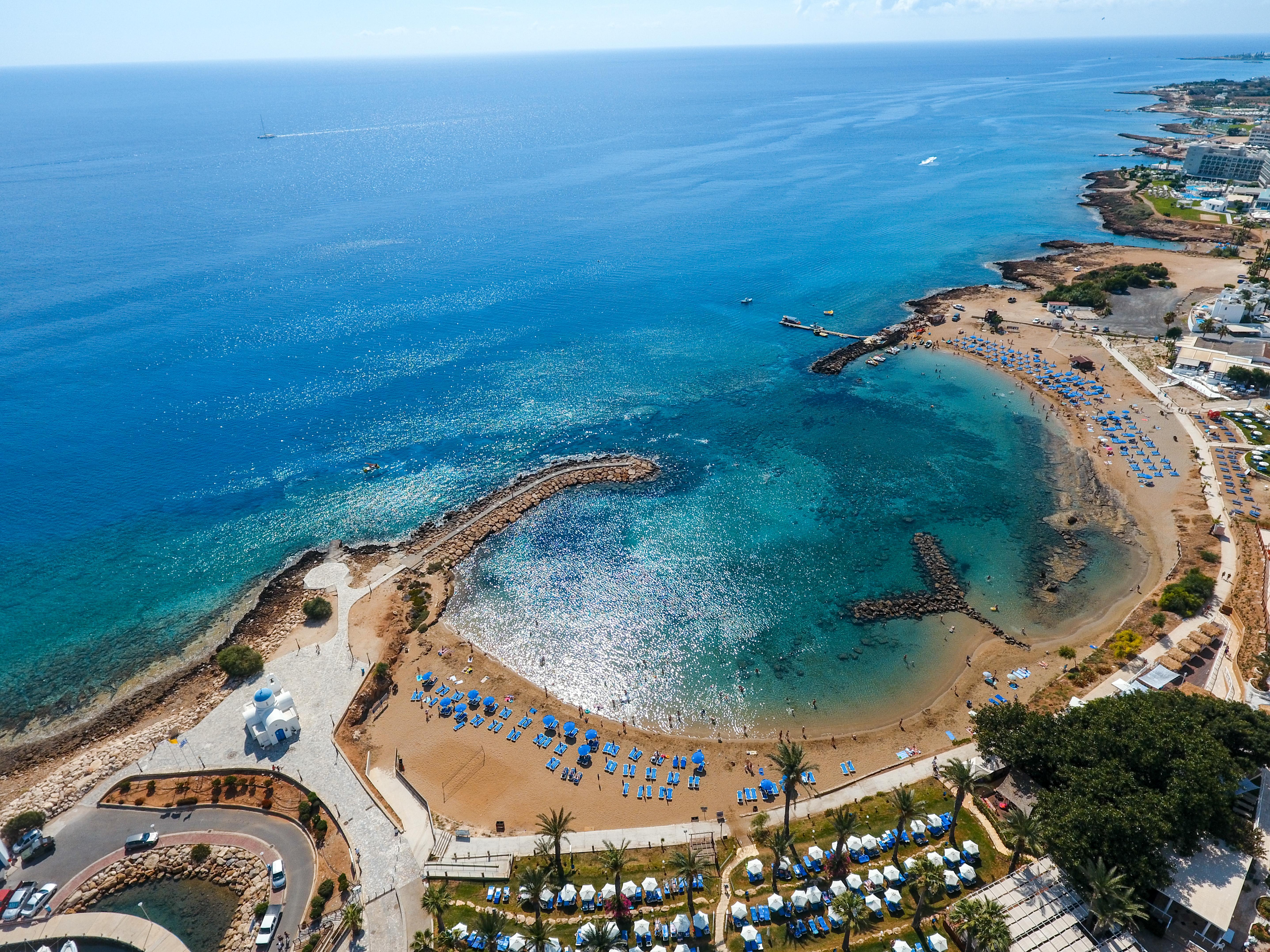 Golden Coast Beach Hotel Protaras Exterior foto